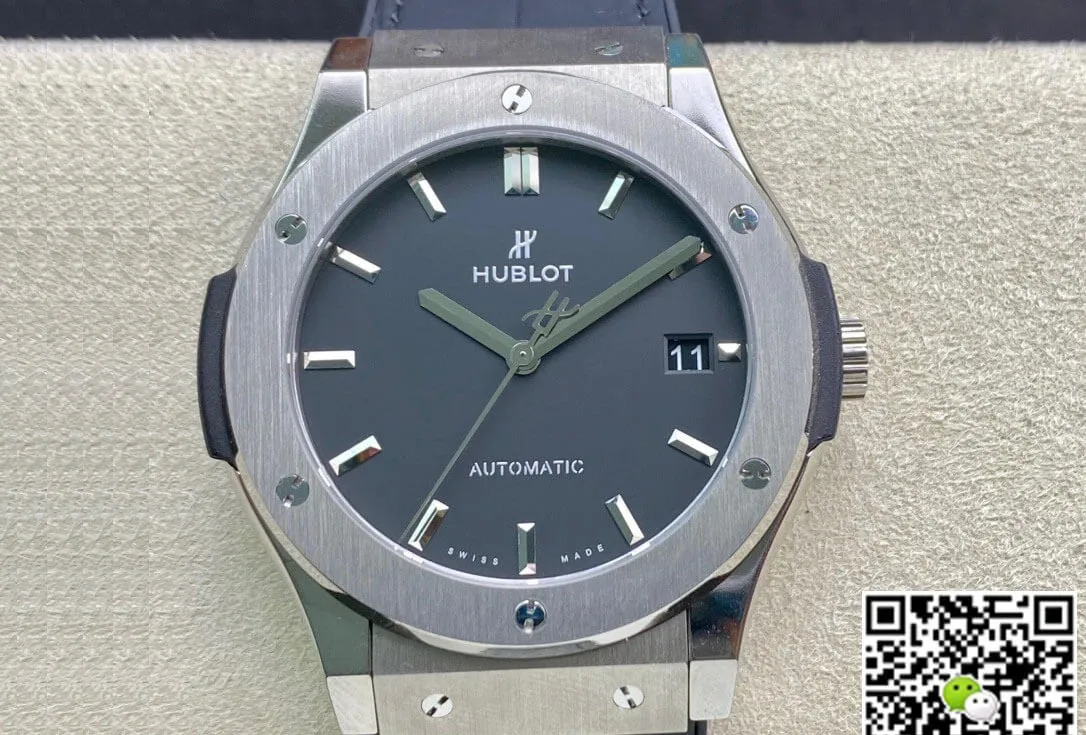 Hublot Classic Fusion 511.NX.1171.LR 42MM WWF Factory 1:1 Best Edition Replica Watch Leather Strap